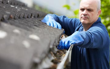 cleaning and inspecting Duddon Bridge roofs